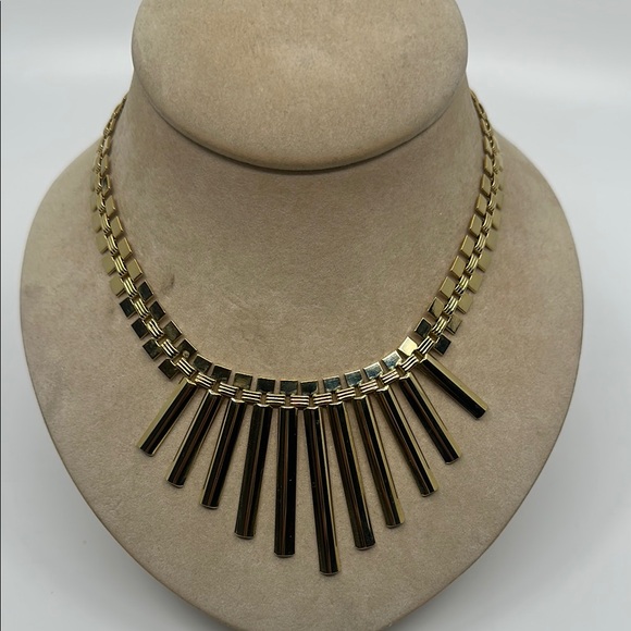 Park Lane Jewelry - Elegant Park Lane Cleopatra Goldtone Statement Necklace